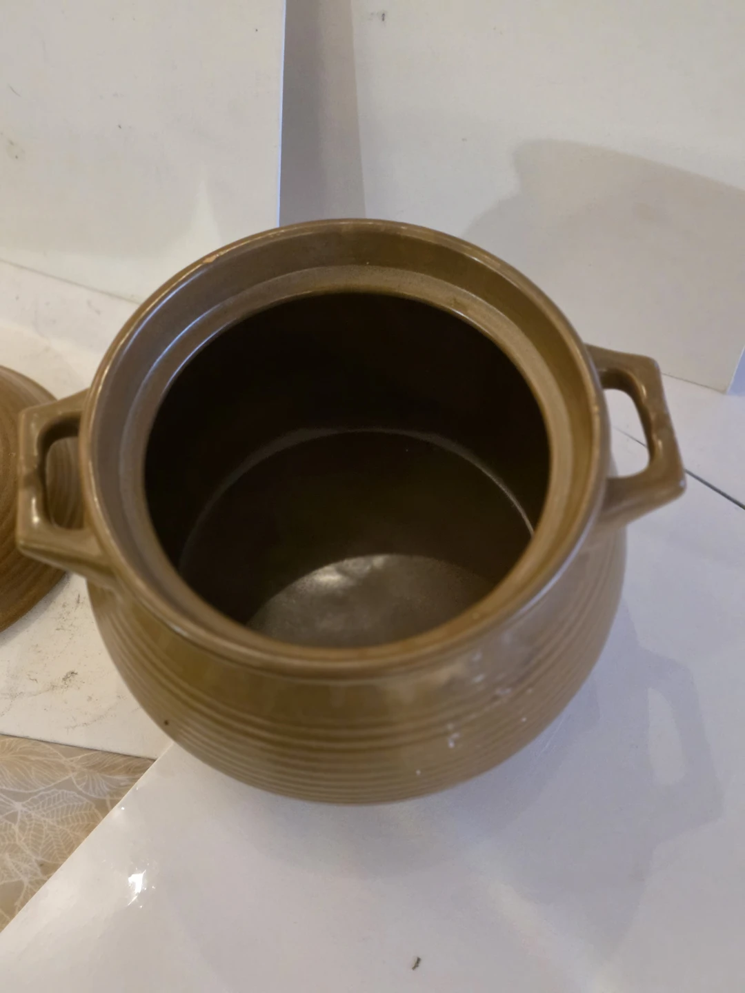 Ceramic casserole vintage - photo 2
