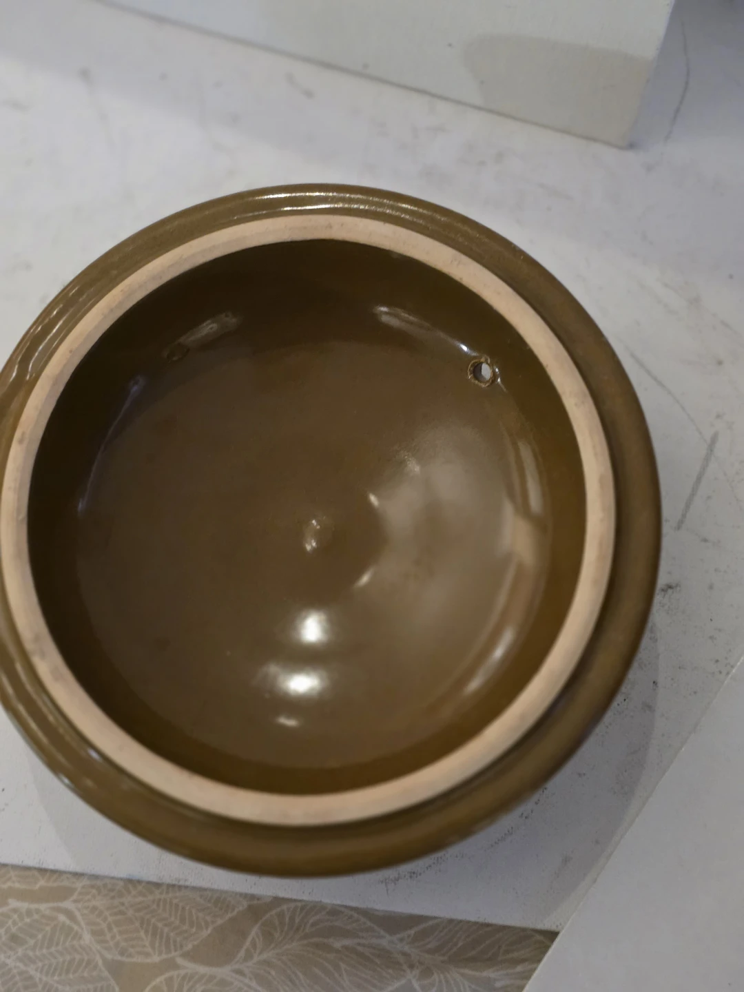 Ceramic casserole vintage - photo 4