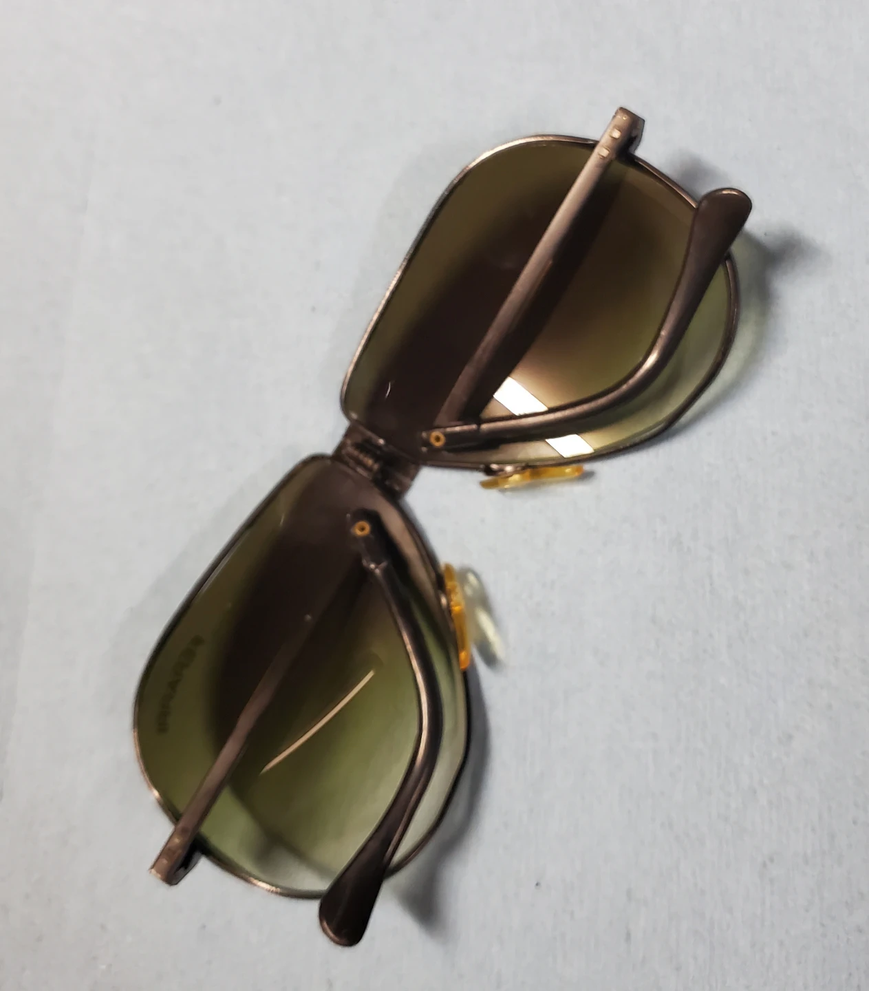 Vintage 80s Ferrari Folding Aviator Racing Sunglasses - photo 5