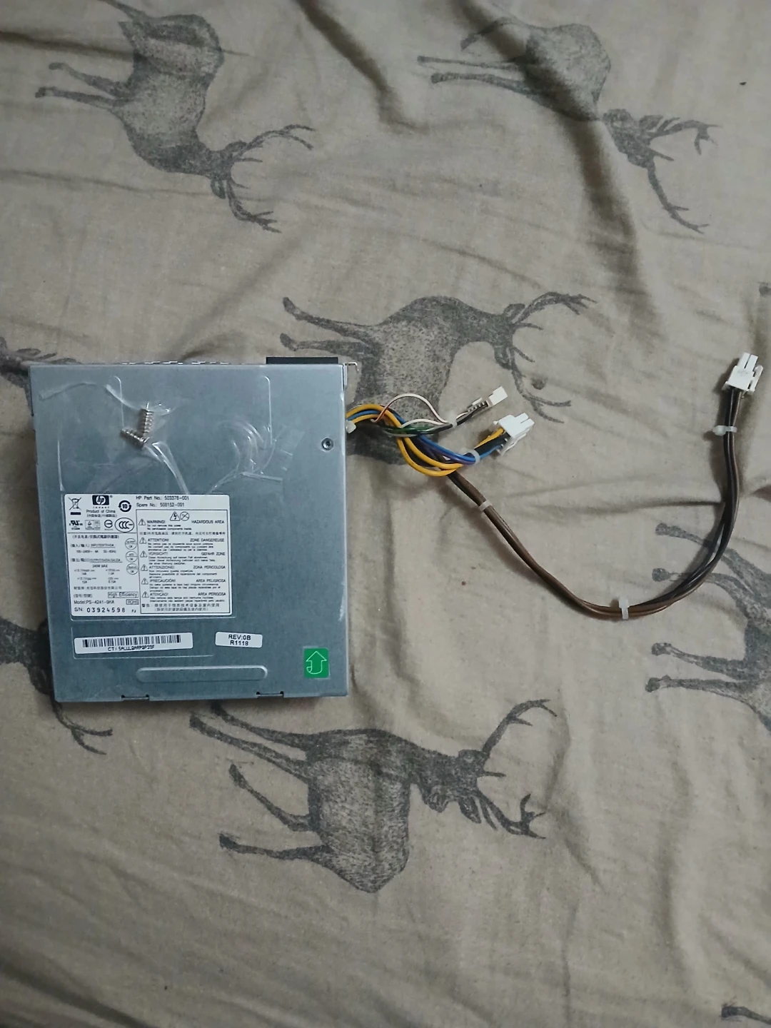 HP Power Supply PS-4241-GHAR 503378-001