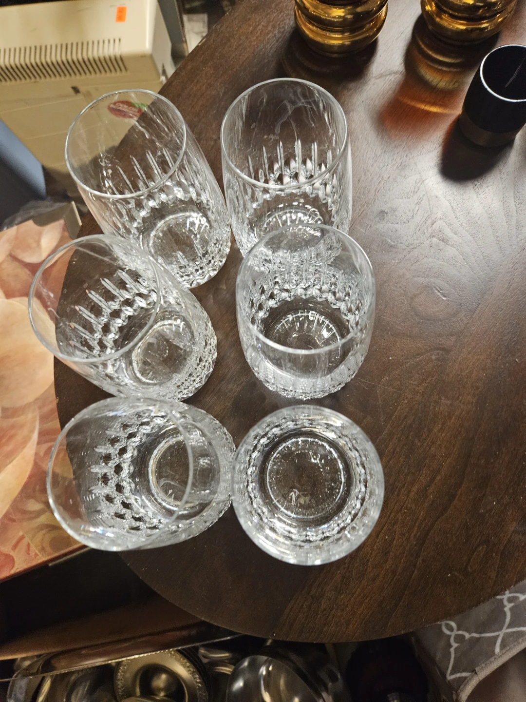 Set of 6 Cut Glass Tumblers - photo 2