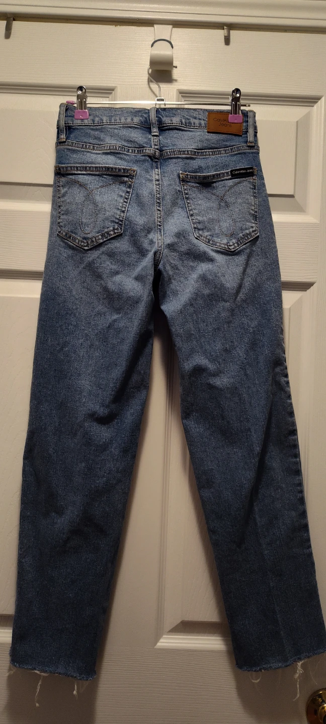 Calvin Klein Jeans Women's Size 24 Blue Denim Jeans - photo 3