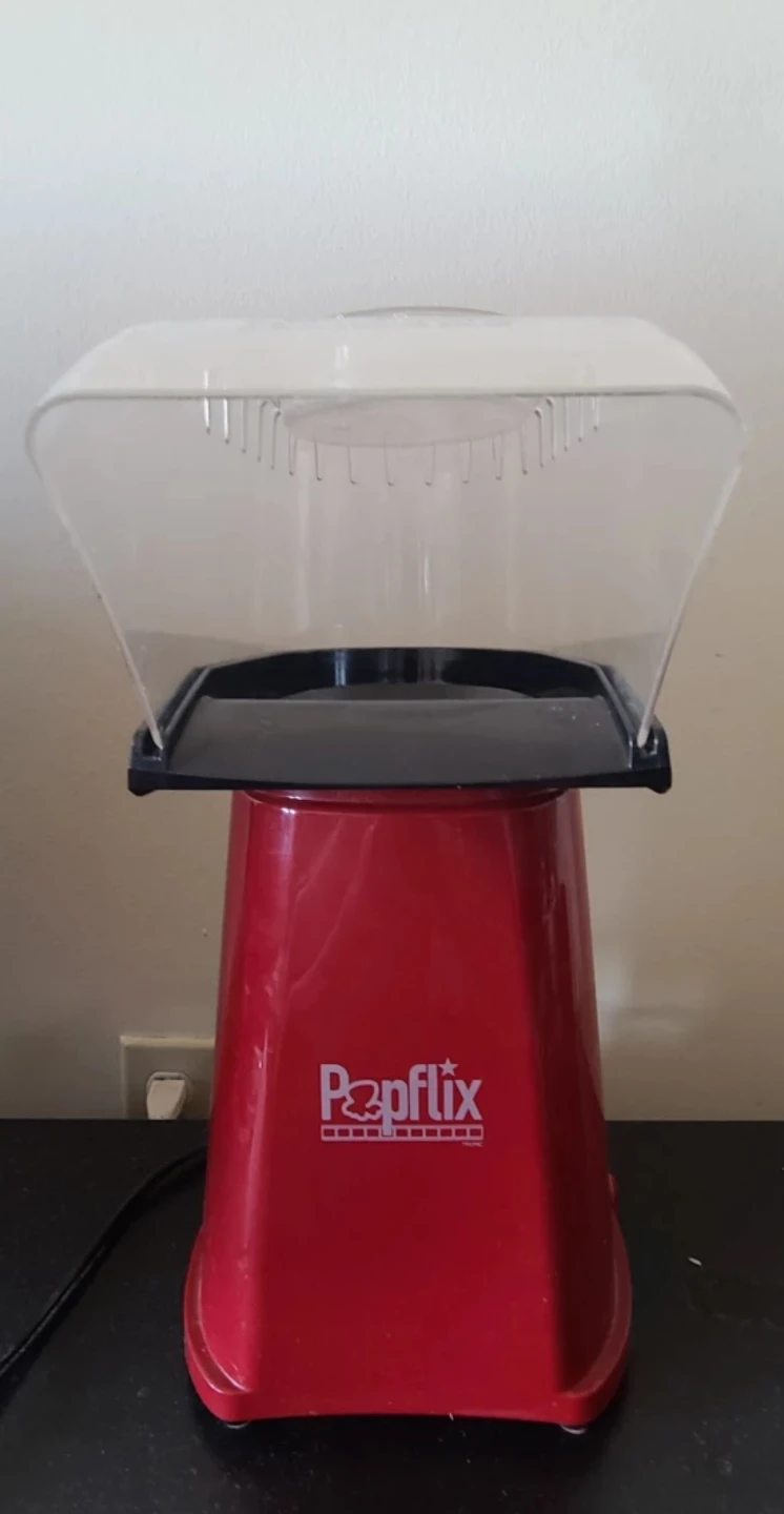 Popflix Red Air Popcorn Maker