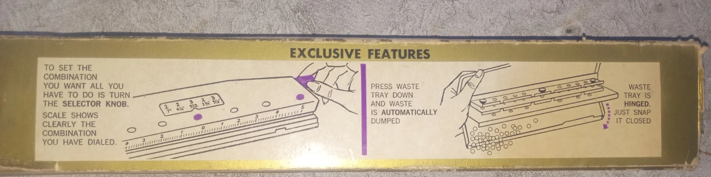 Punchodex Dial-A-Matic Paper Punch P-203 - photo 2