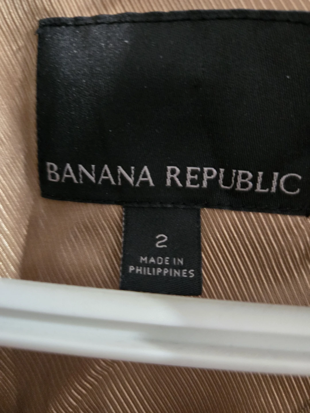 Banana Republic Women's Blazer Size 2 Tan - photo 2