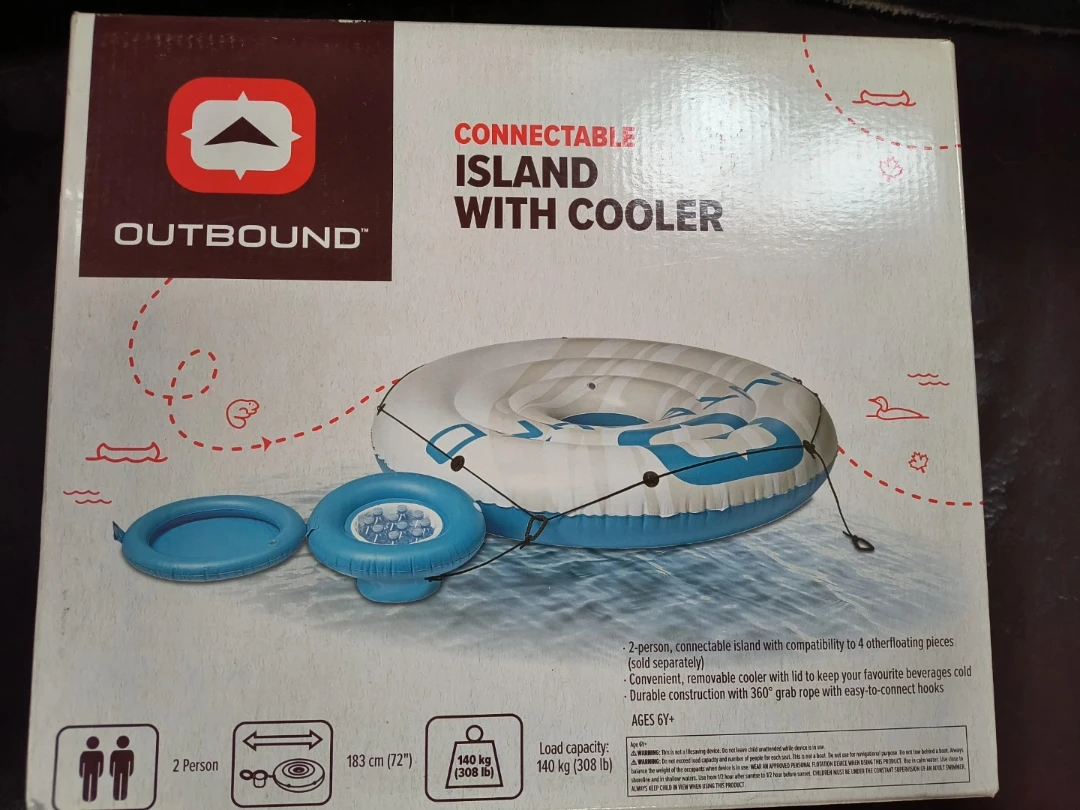 Outbound Connectable Island with Cooler - 183 cm (72")