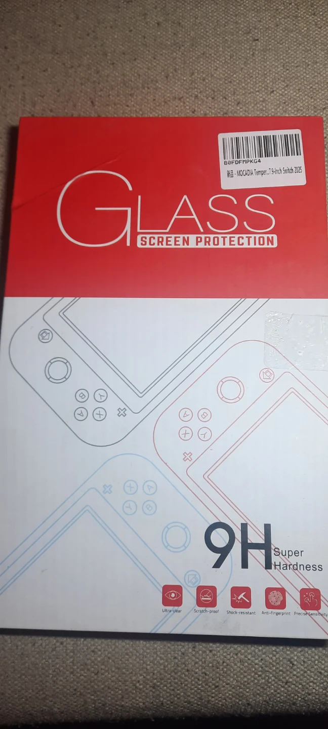 Tempered Glass Screen Protector for Nintendo Switch
