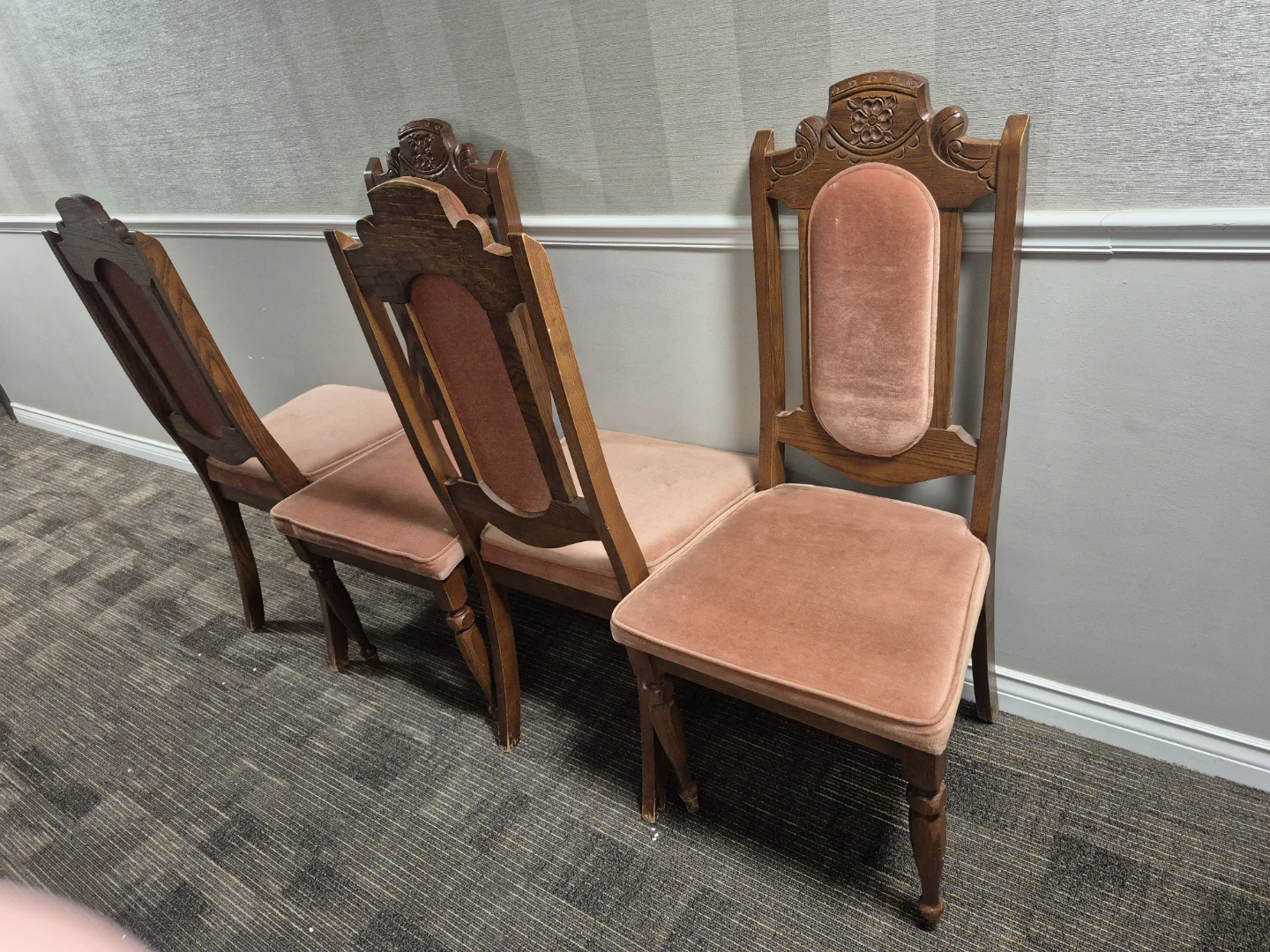 Antique Dining Chairs - Set of 4