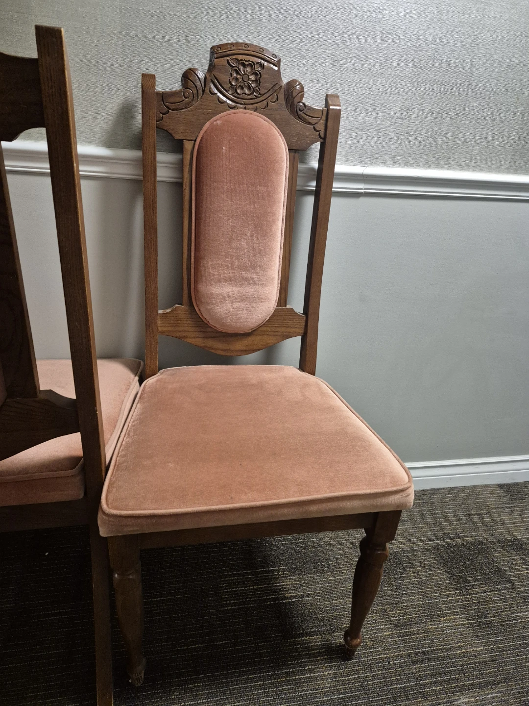 Antique Dining Chairs - Set of 4 - photo 3