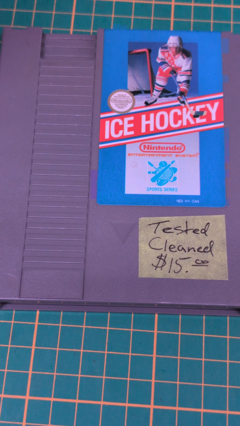 Nintendo Ice Hockey NES Game