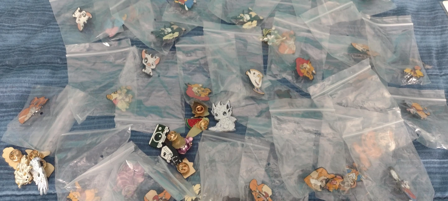 Assorted Character Enamel Pins