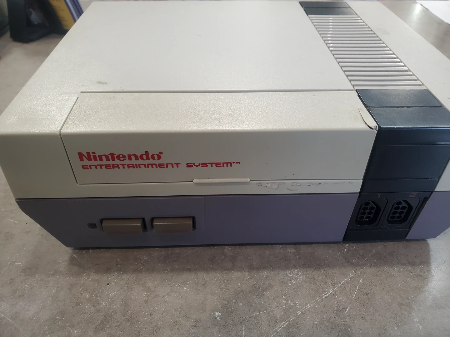 Nintendo Entertainment System Console with Controller