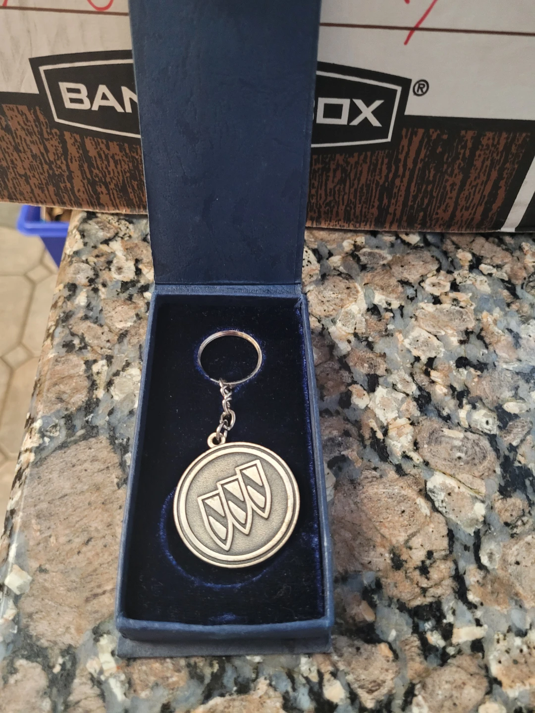 Buick Keychain with Car Emblem
