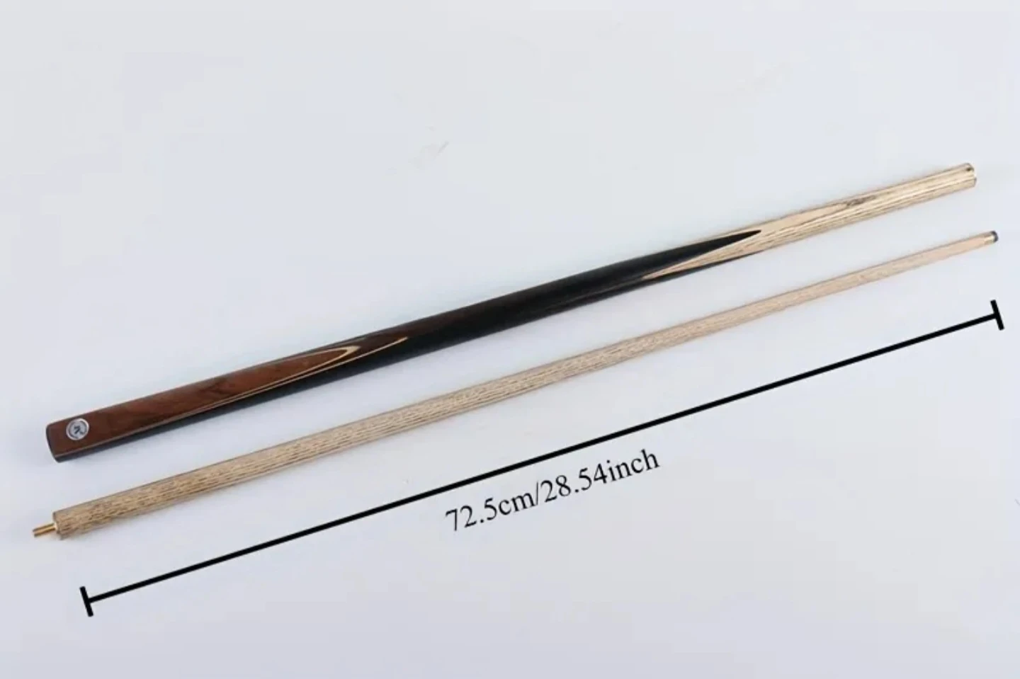 2-Piece Billiard Cue Stick 72.5cm