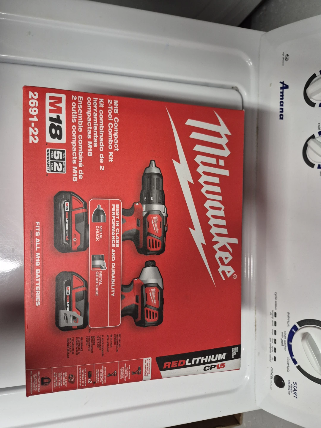 Milwaukee M18 Compact 2-Tool Combo Kit