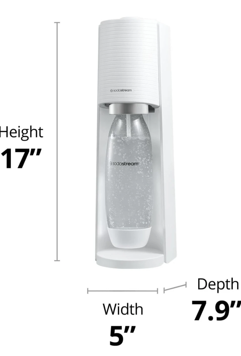 SodaStream Terra Sparkling Water Maker - Red - photo 3