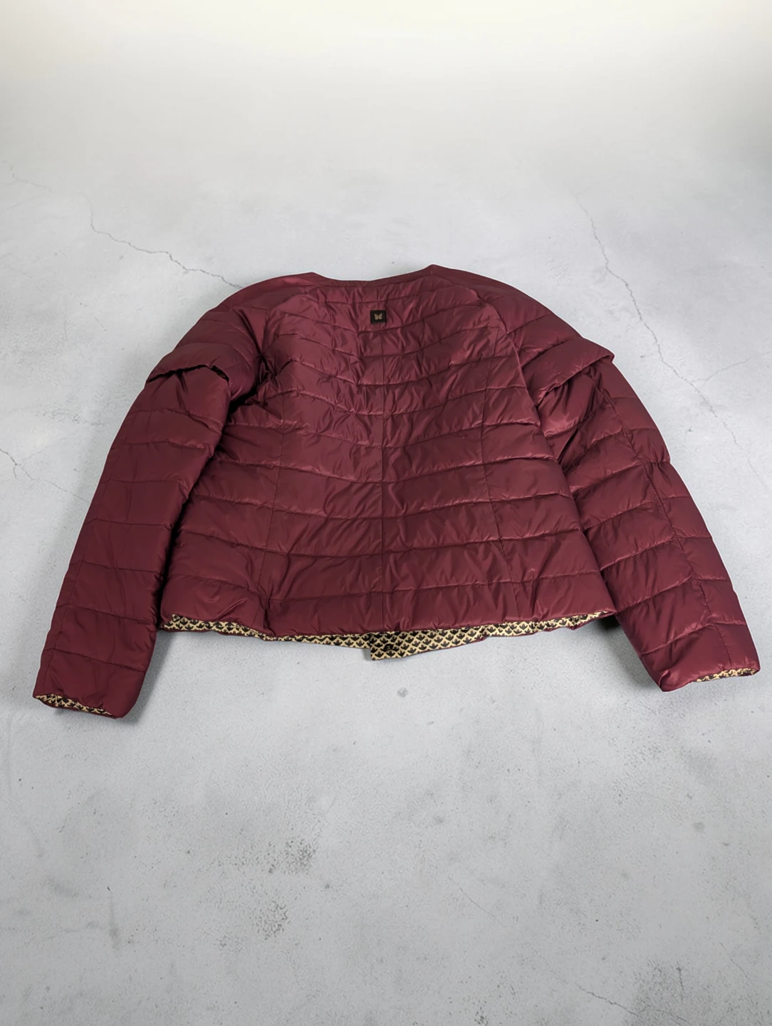 Weekend Max Mara Down Puffer Jacket Purple reversible - photo 3
