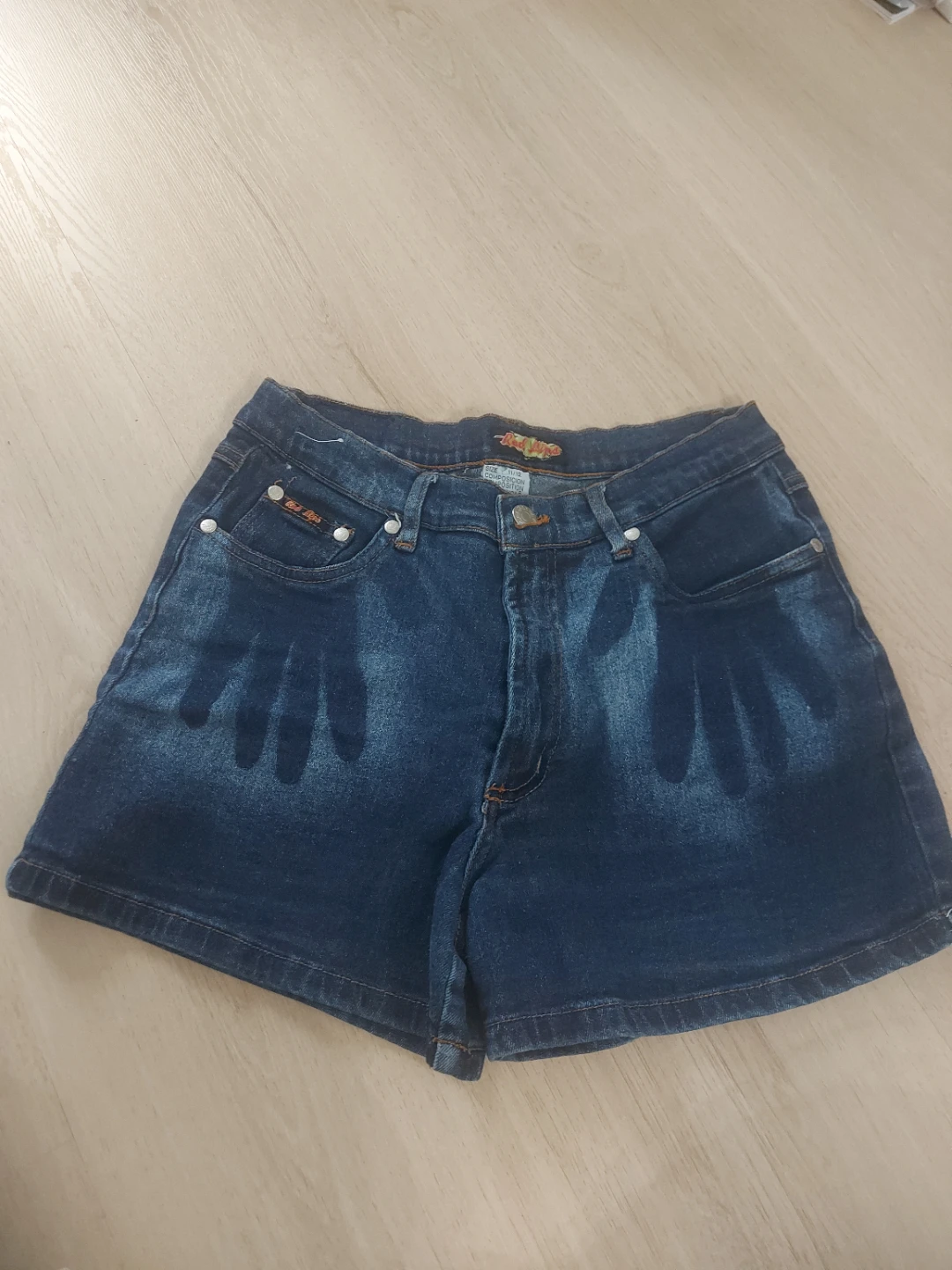 Blue Denim Shorts