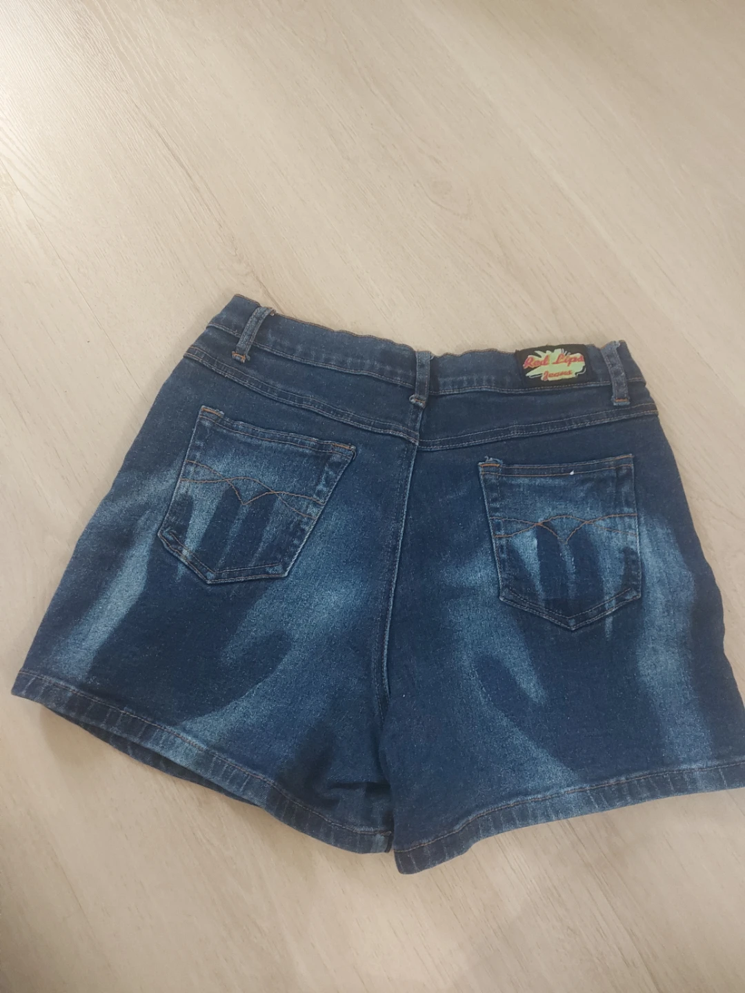 Blue Denim Shorts - photo 2