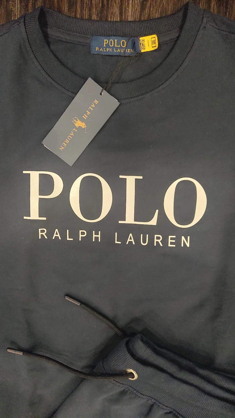 Polo Ralph Lauren Navy Sweatshirt and Jogger Set - photo 2