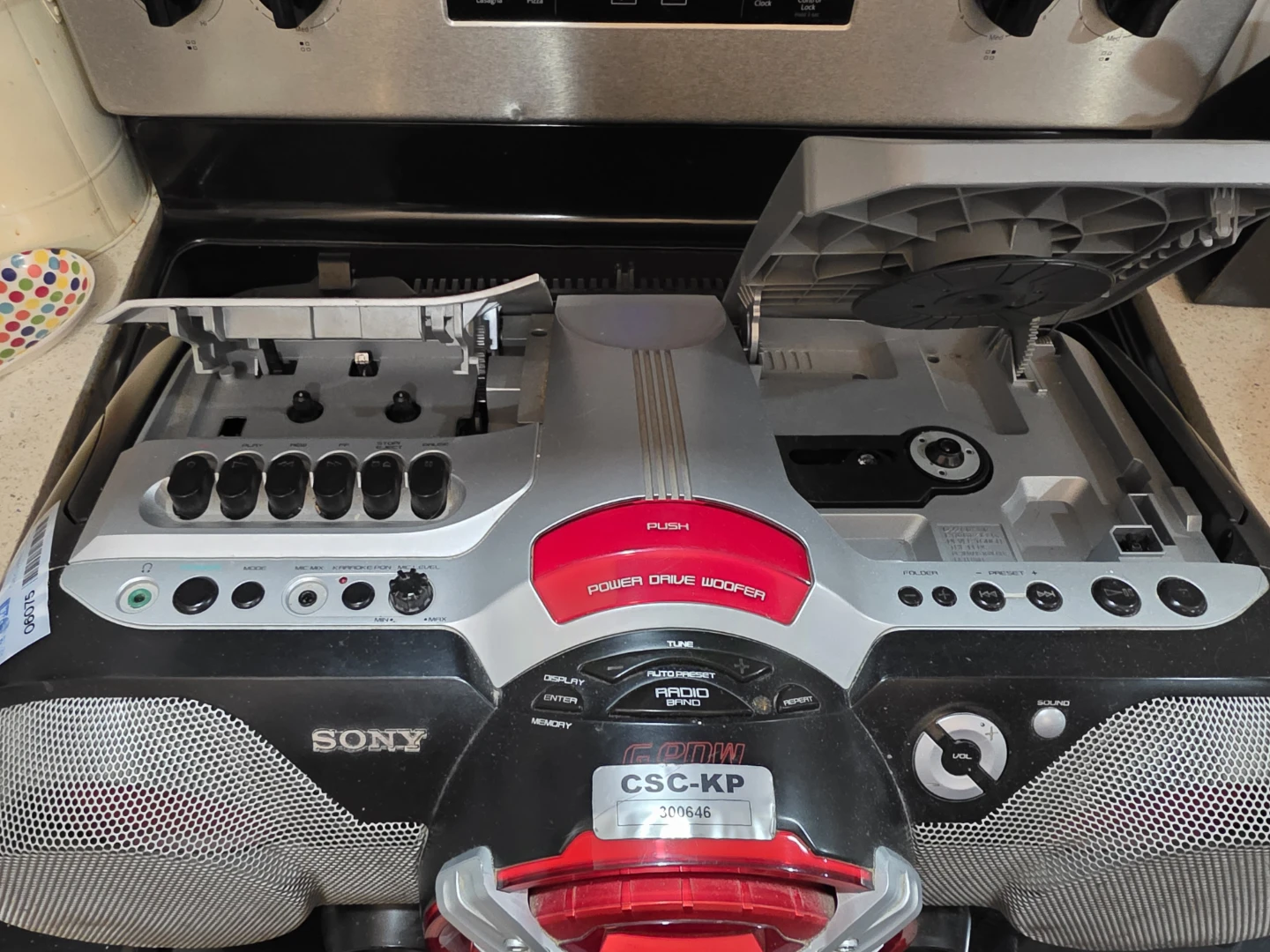 Sony Xplod Boombox CD Player MP3 CSC-KP - photo 2