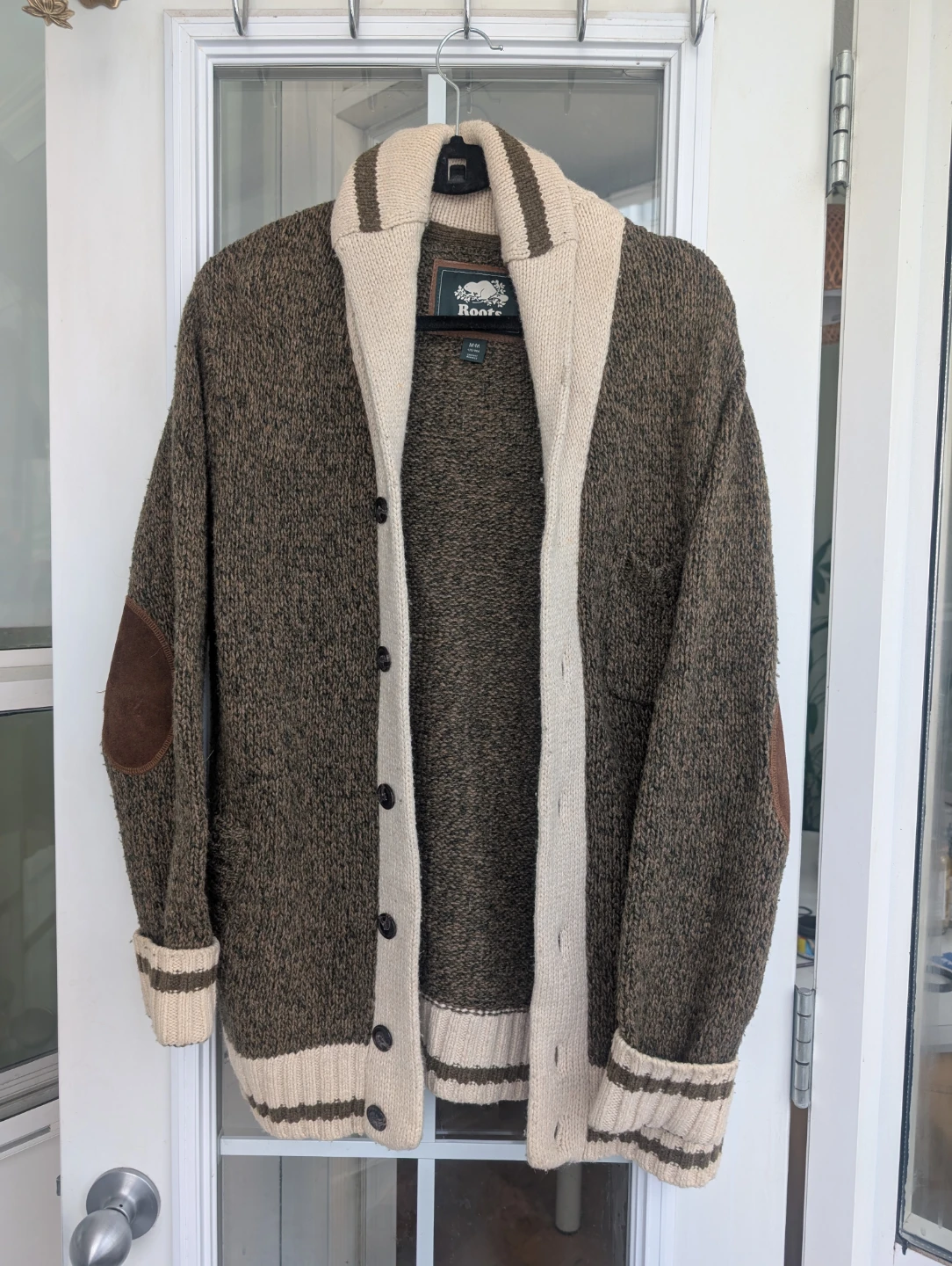 Roots Canada Men's Cardigan Sweater - Size M