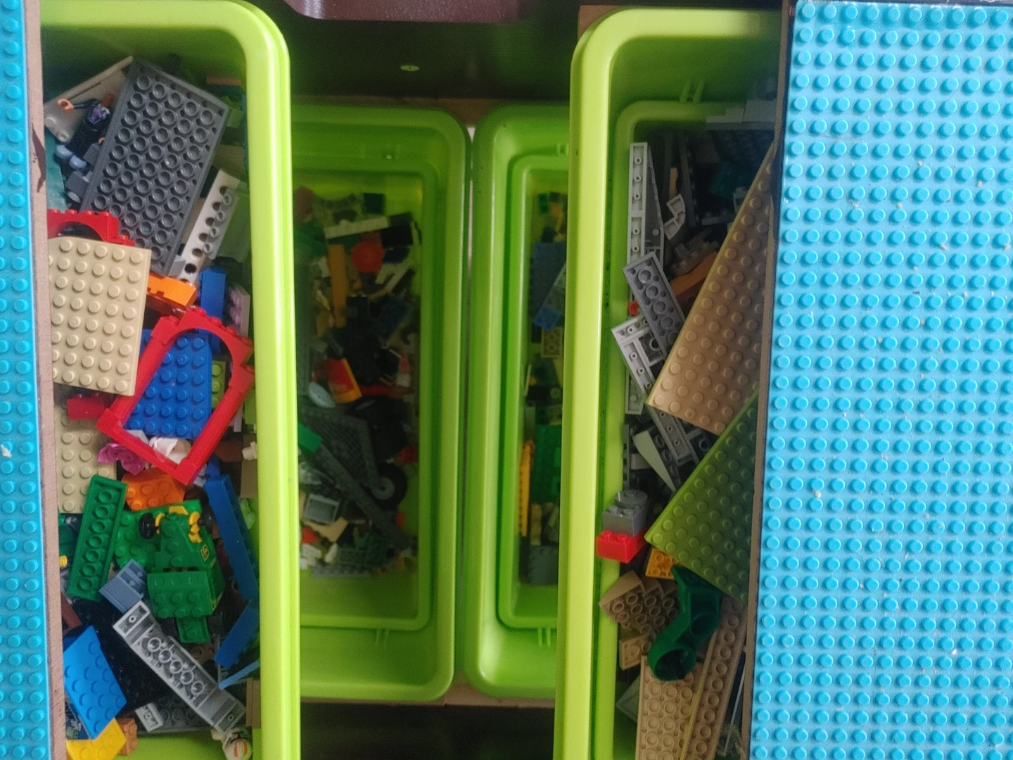 KidKraft Sort & Play Activity Table with Storage - photo 3