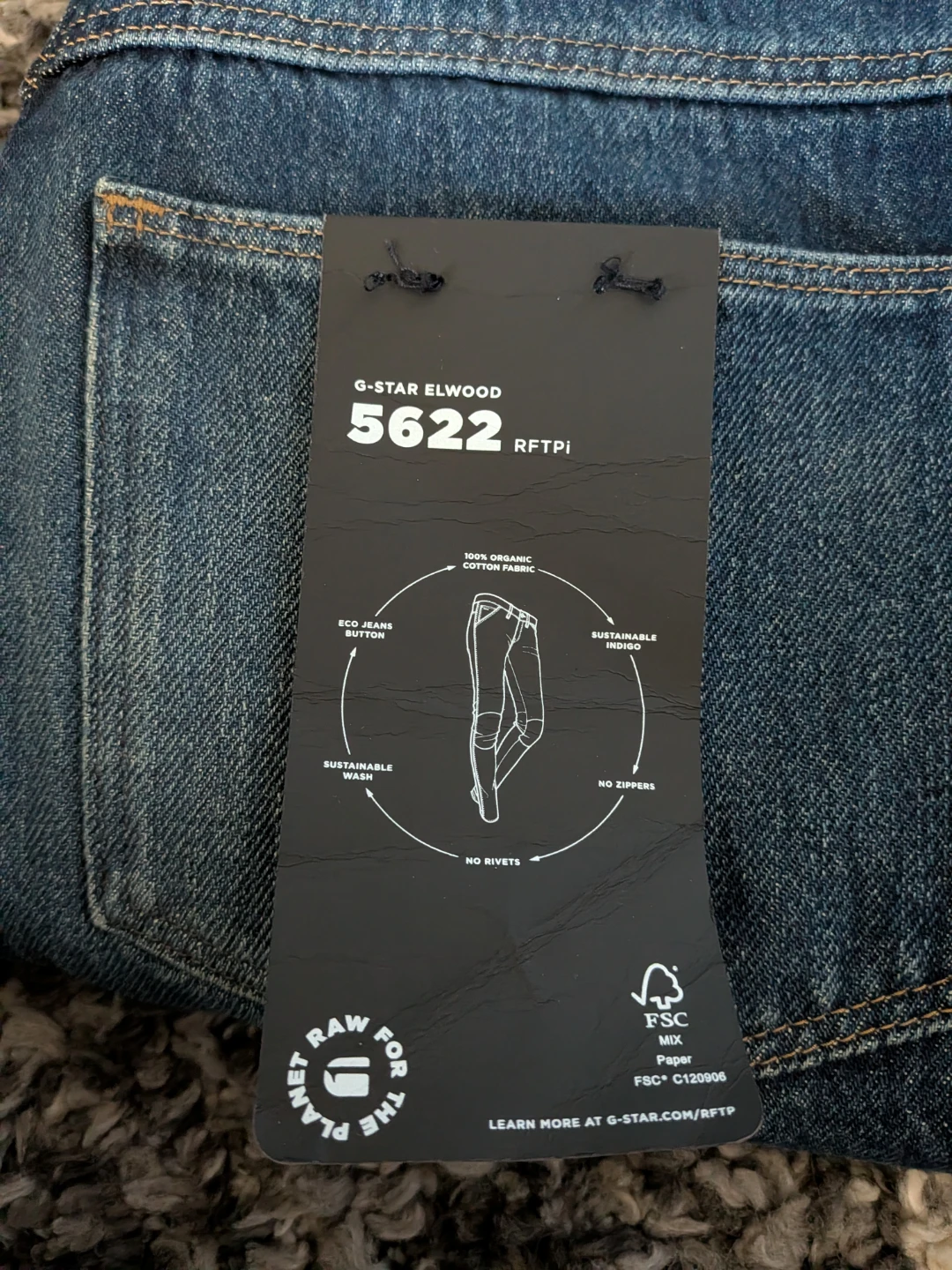 G-Star Elwood Jeans 5622 RFTPi W24 L30