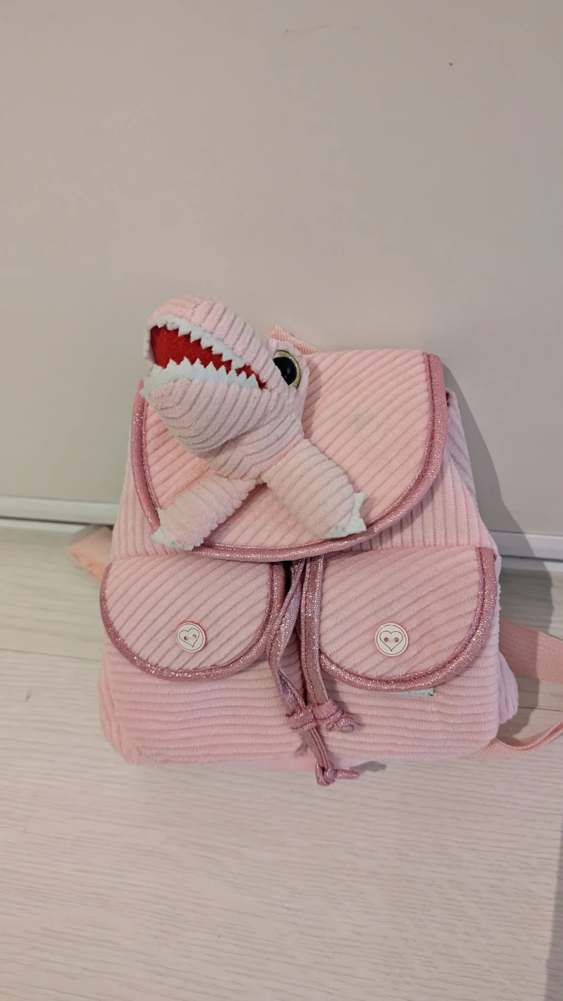 Pink Dinosaur Backpack for 2-6 yrs old