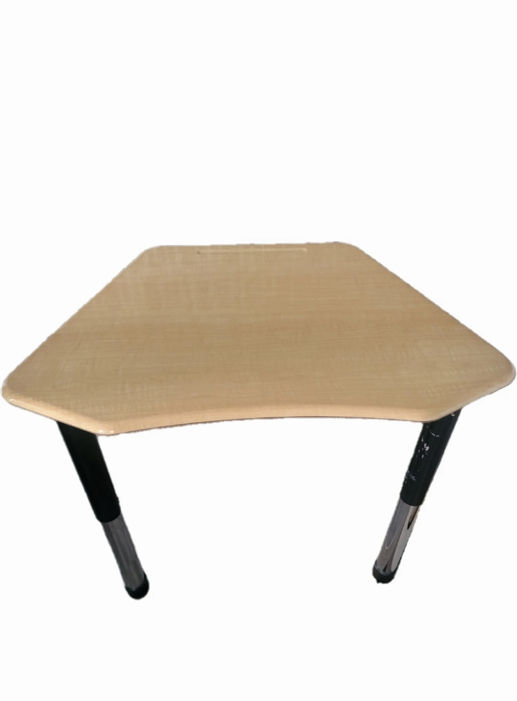 Adjustable Height Desk with Storage Shelf