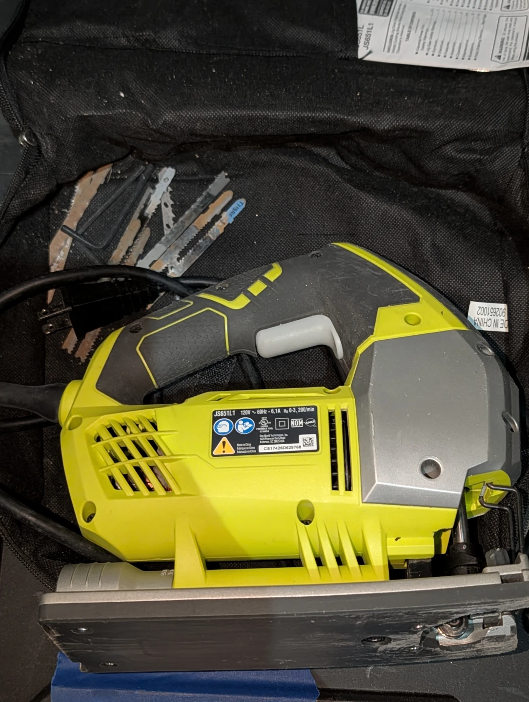 Ryobi Jigsaw JS651L retail $89 - photo 2