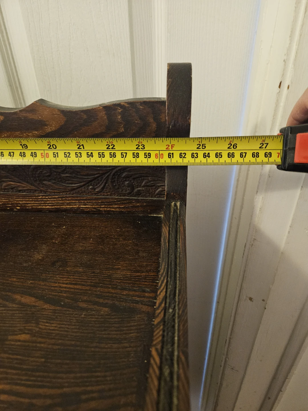 Antique Wooden Bookshelf - photo 5