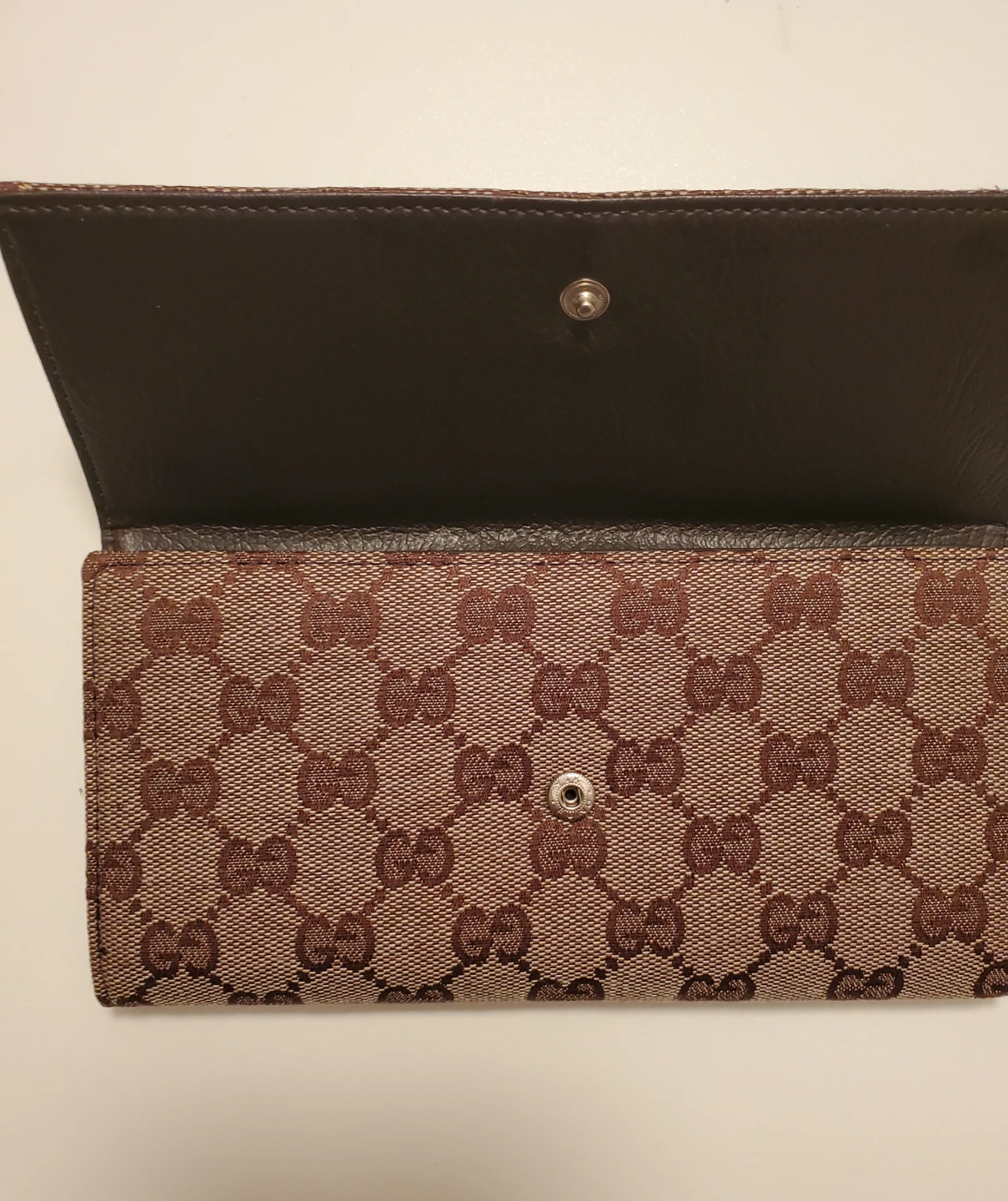 🥕 Gucci Monogram Wallet - photo 3