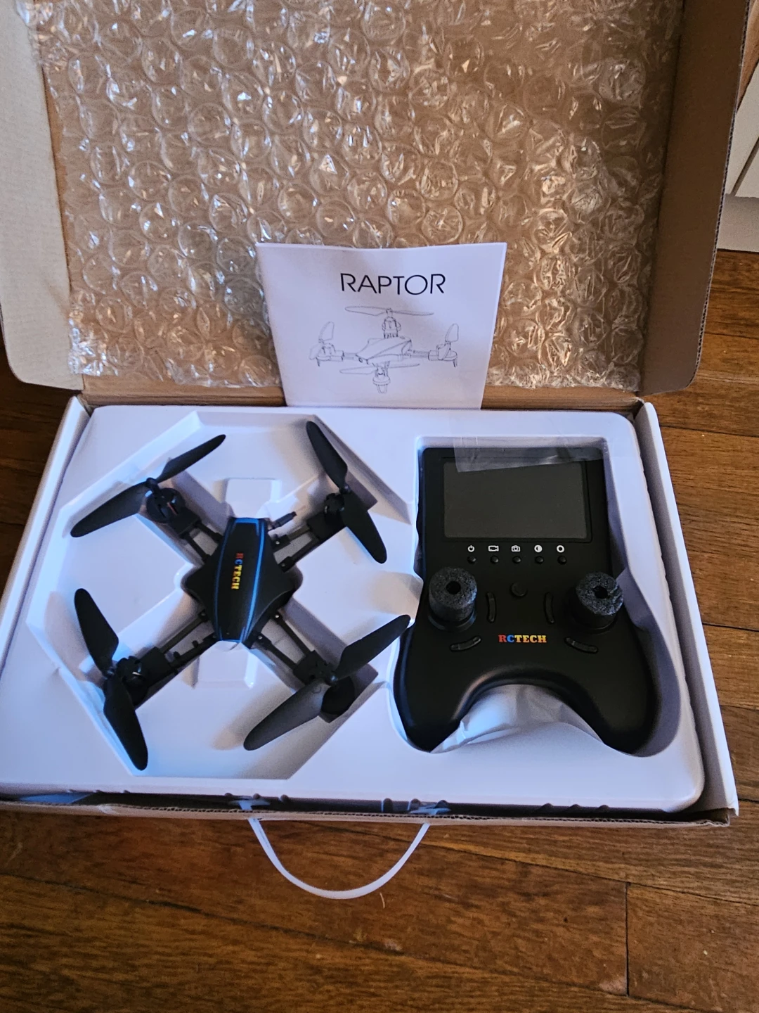 RCTECH Raptor Drone with Controller