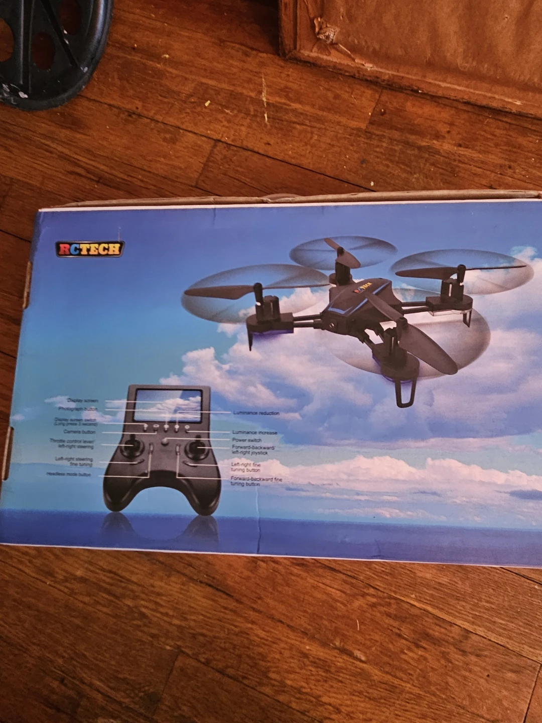 RCTECH Raptor Drone with Controller - photo 2