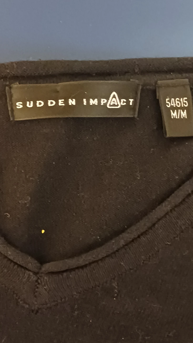 Sudden Impact Black Long Sleeve Sweater M/M - photo 2