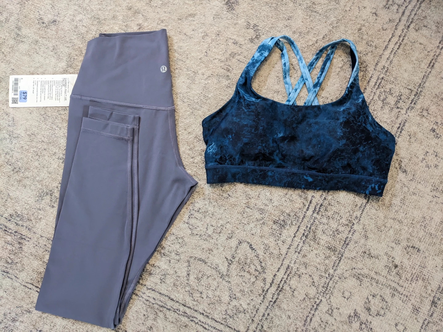 Lululemon BNWT align HR leggings+sports bra