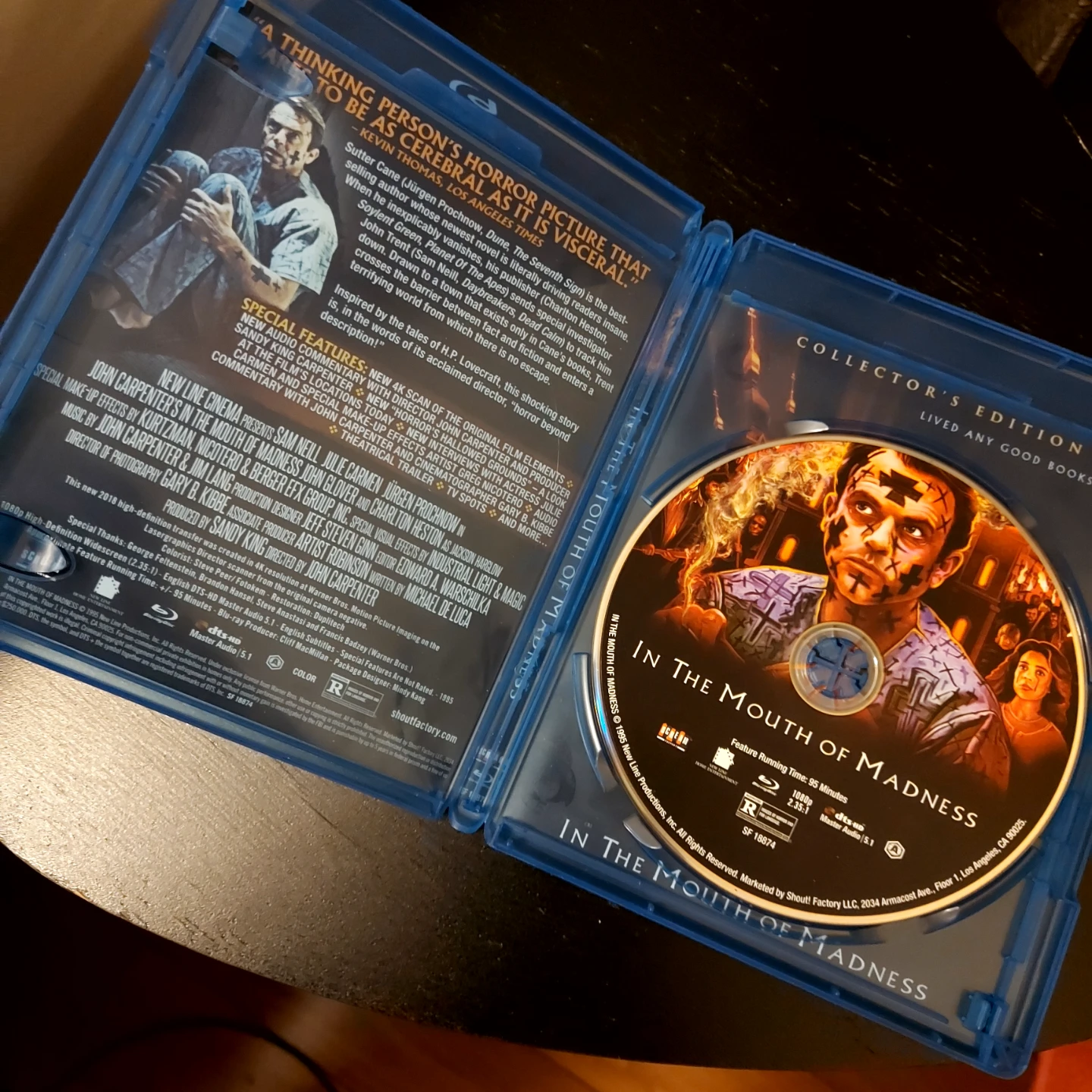 In The Mouth of Madness Collector's Edition Blu-ray - photo 3