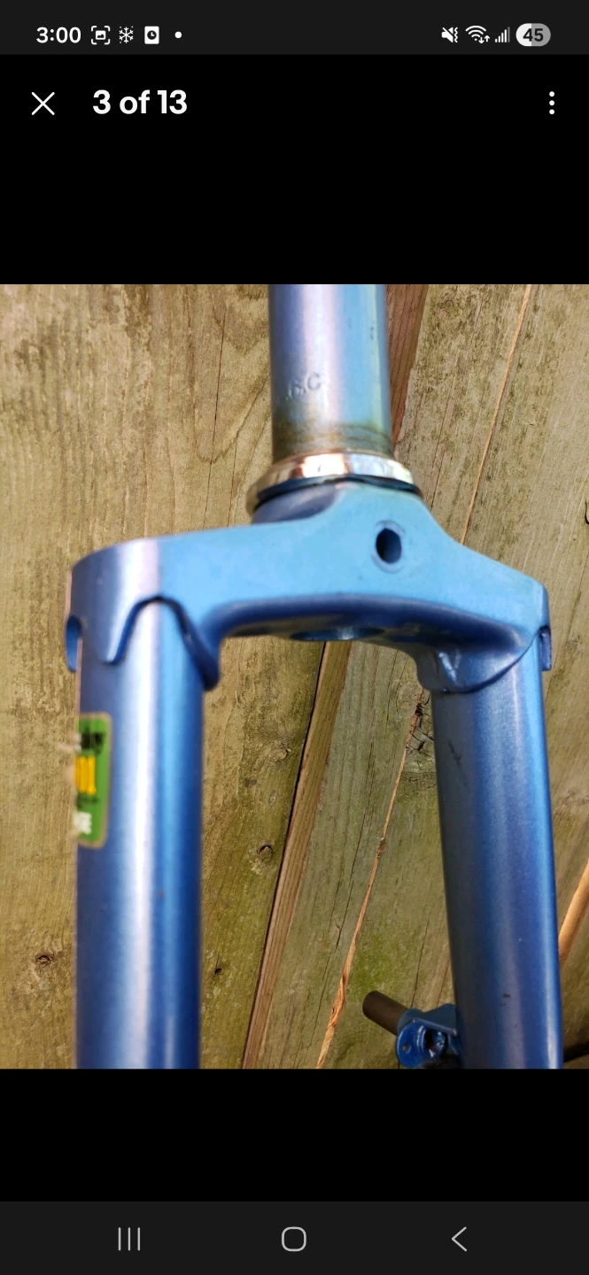 Vintage Tange 26 MTB fork 1 inch threaded - photo 3