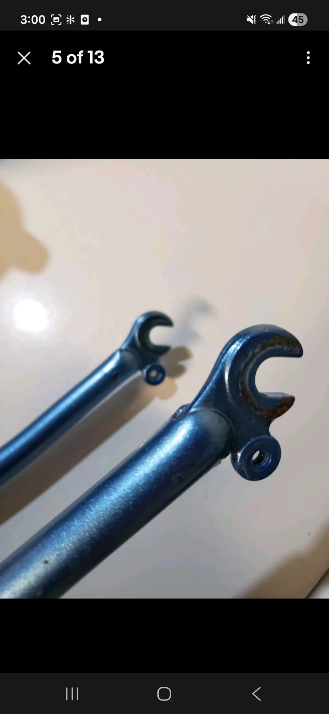 Vintage Tange 26 MTB fork 1 inch threaded - photo 5