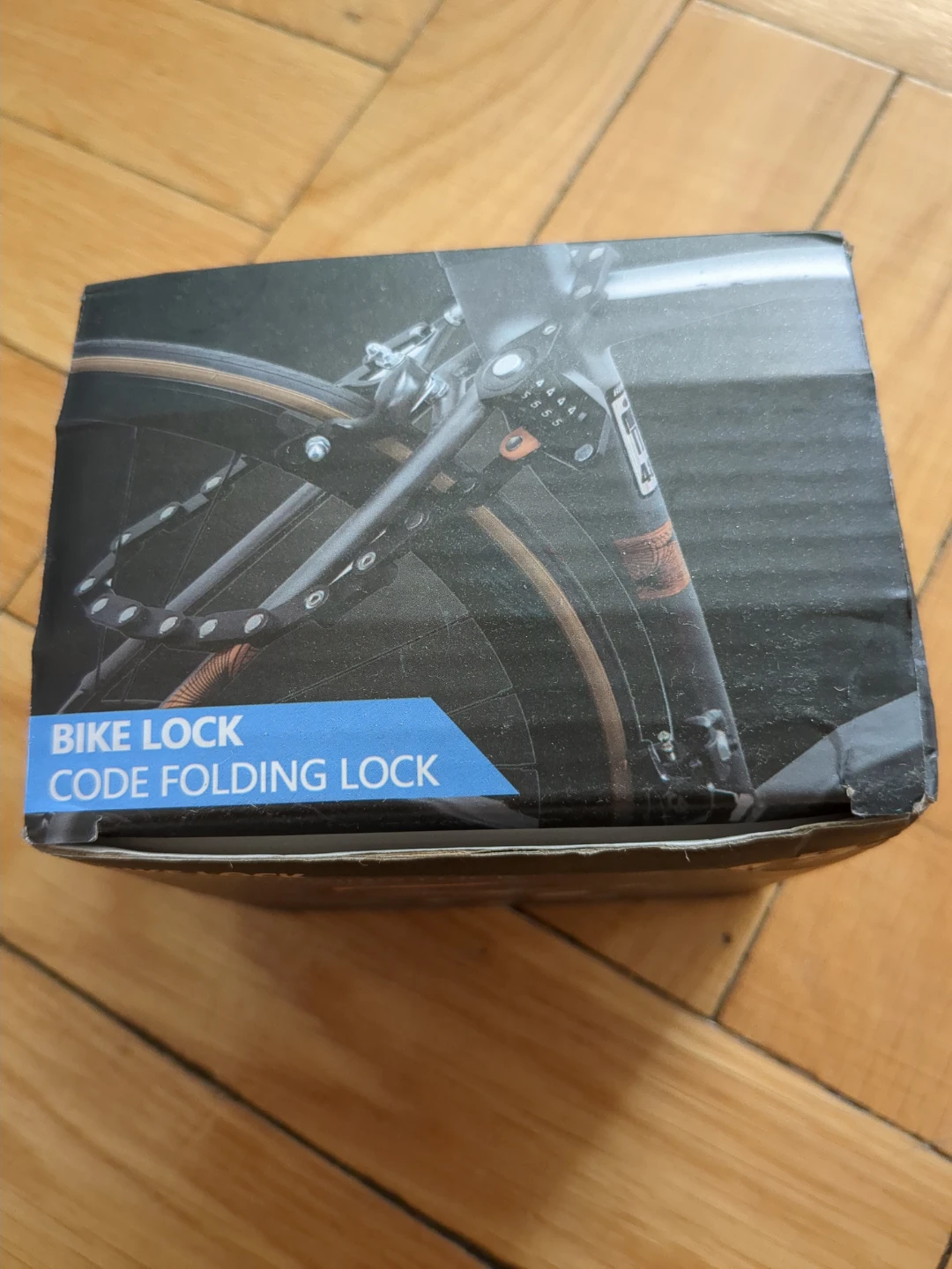 folding combination bike lock - photo 2