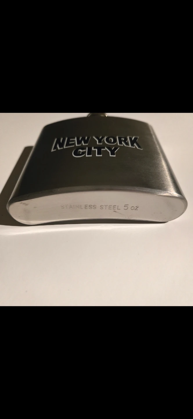 New York City Stainless Steel Flask 5 oz