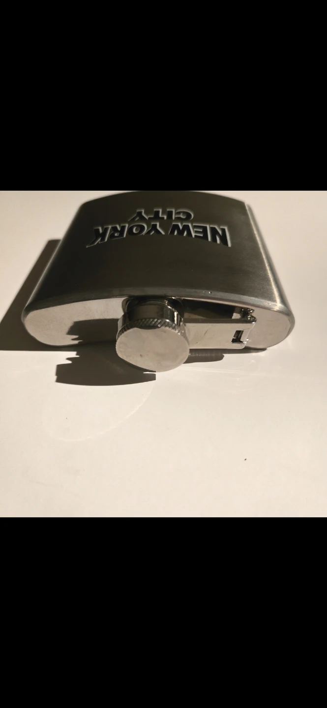 New York City Stainless Steel Flask 5 oz - photo 3