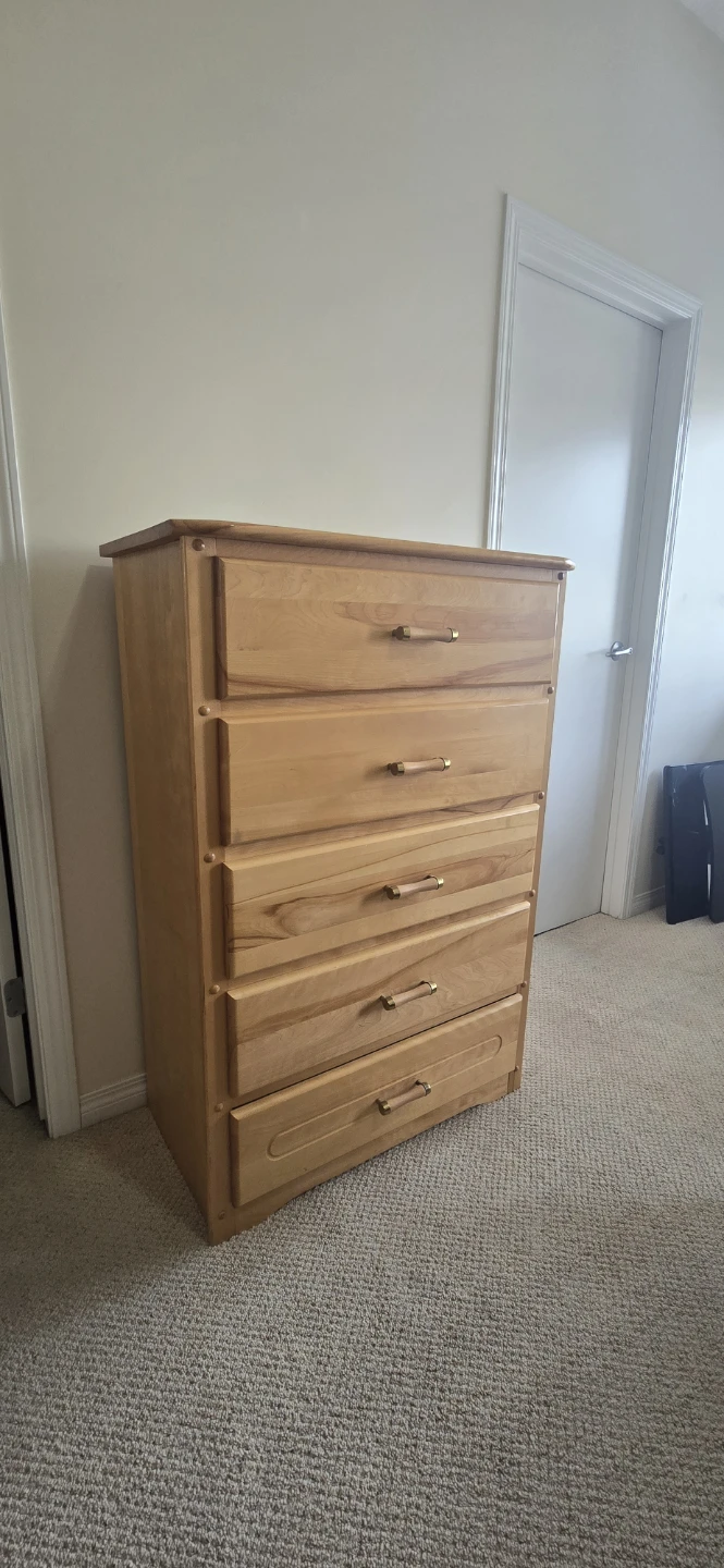 Solid Wood Bedroom Furniture Set - photo 2