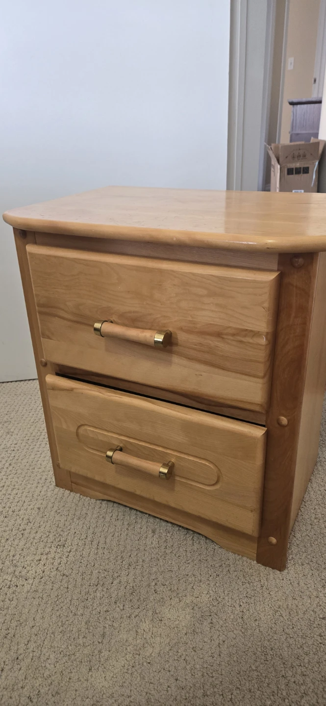 Solid Wood Bedroom Furniture Set - photo 3