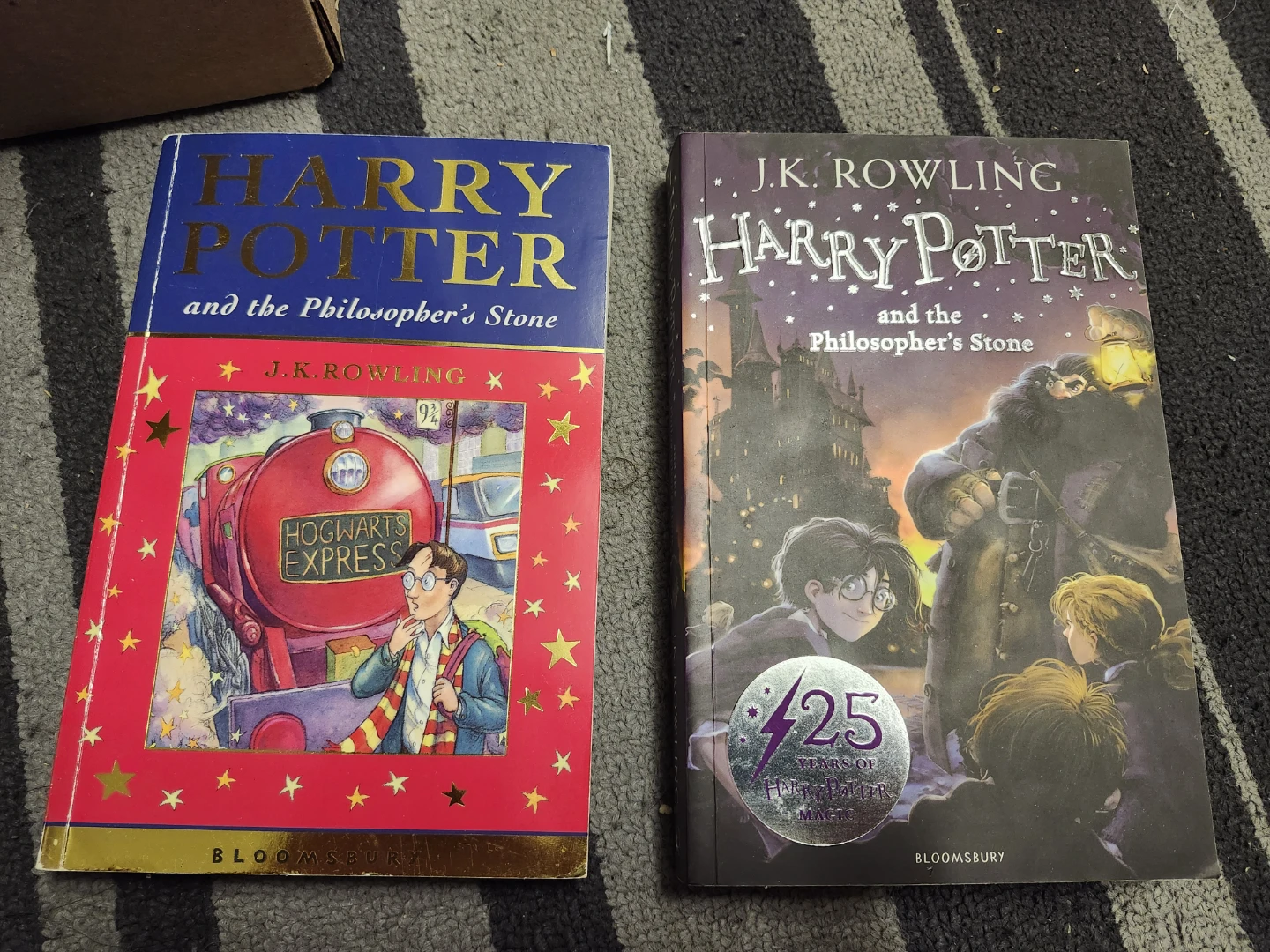 Harry Potter and the Philosopher's Stone Books (2 Editions) - photo 2