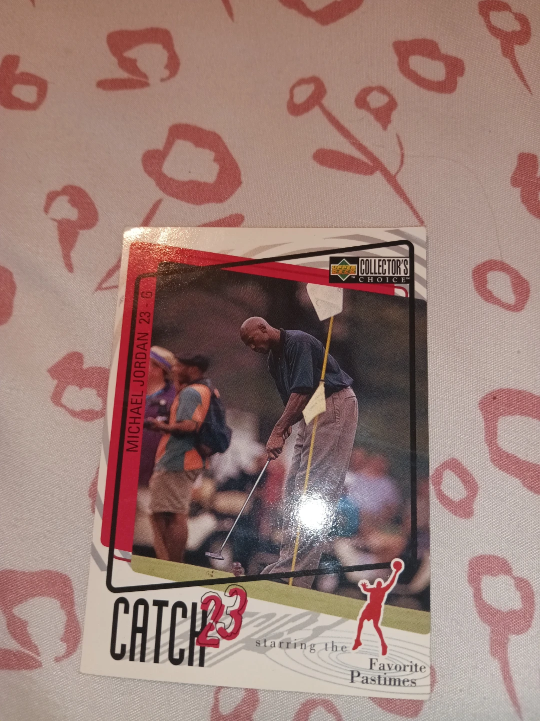 Michael Jordan Catch 23 Golf Trading Card