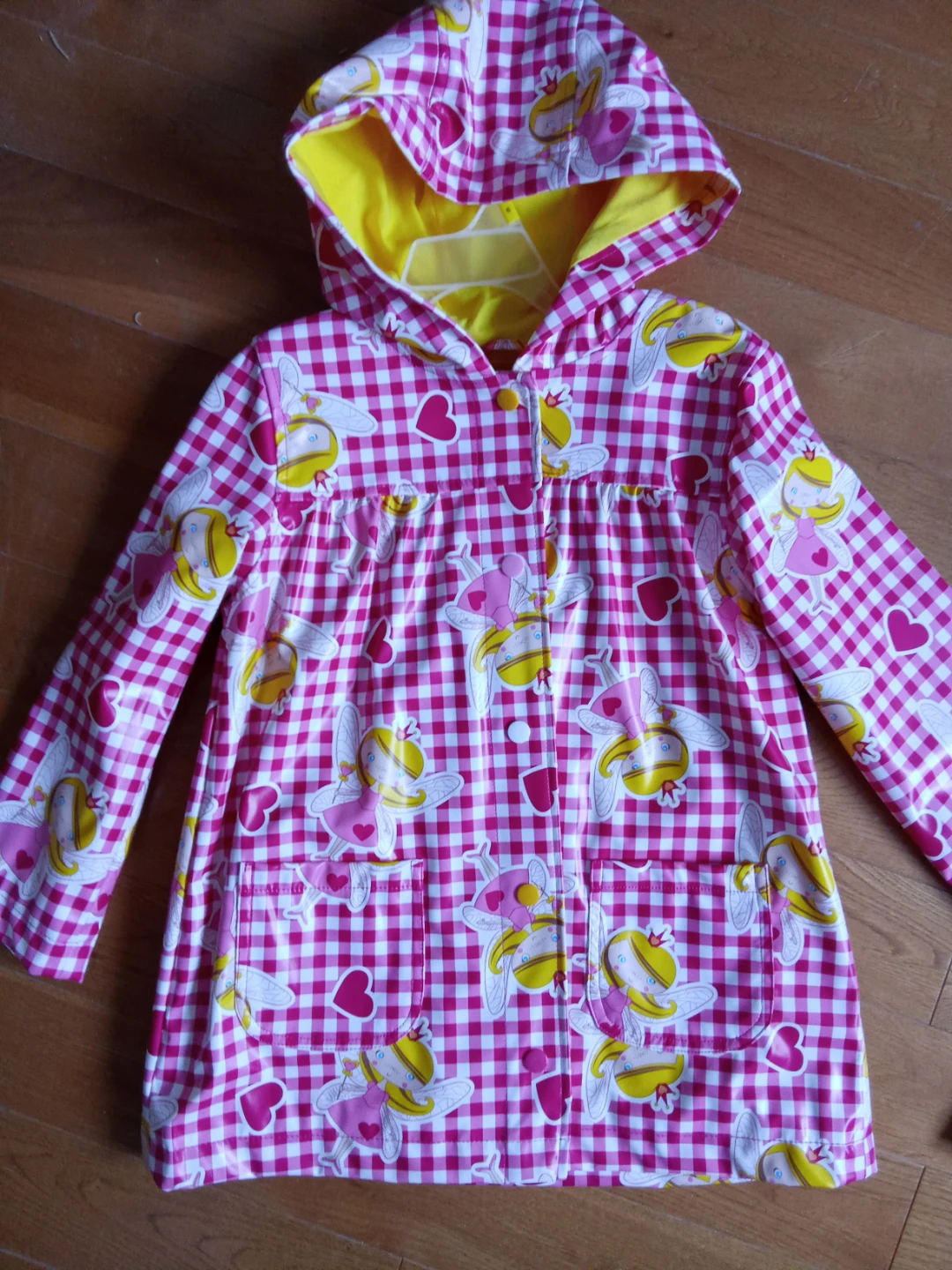 NEW Fairy Print Raincoat Jackets size 3 and 5 - photo 3