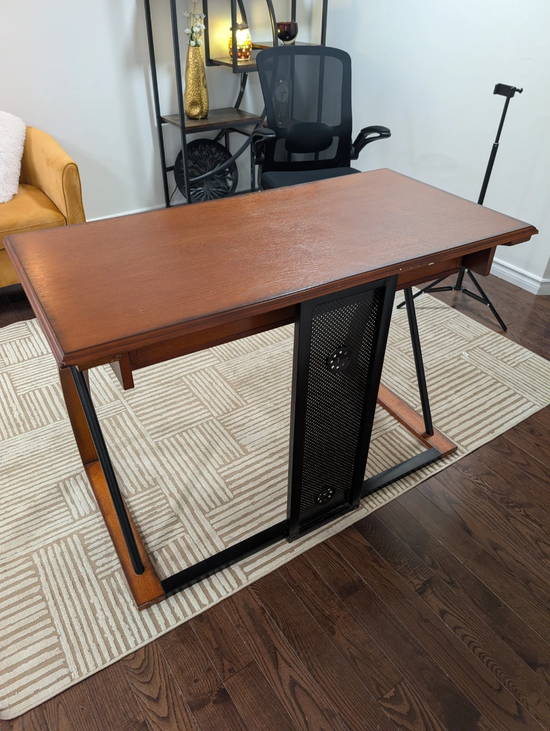 Wooden Desk with Drawer - photo 3