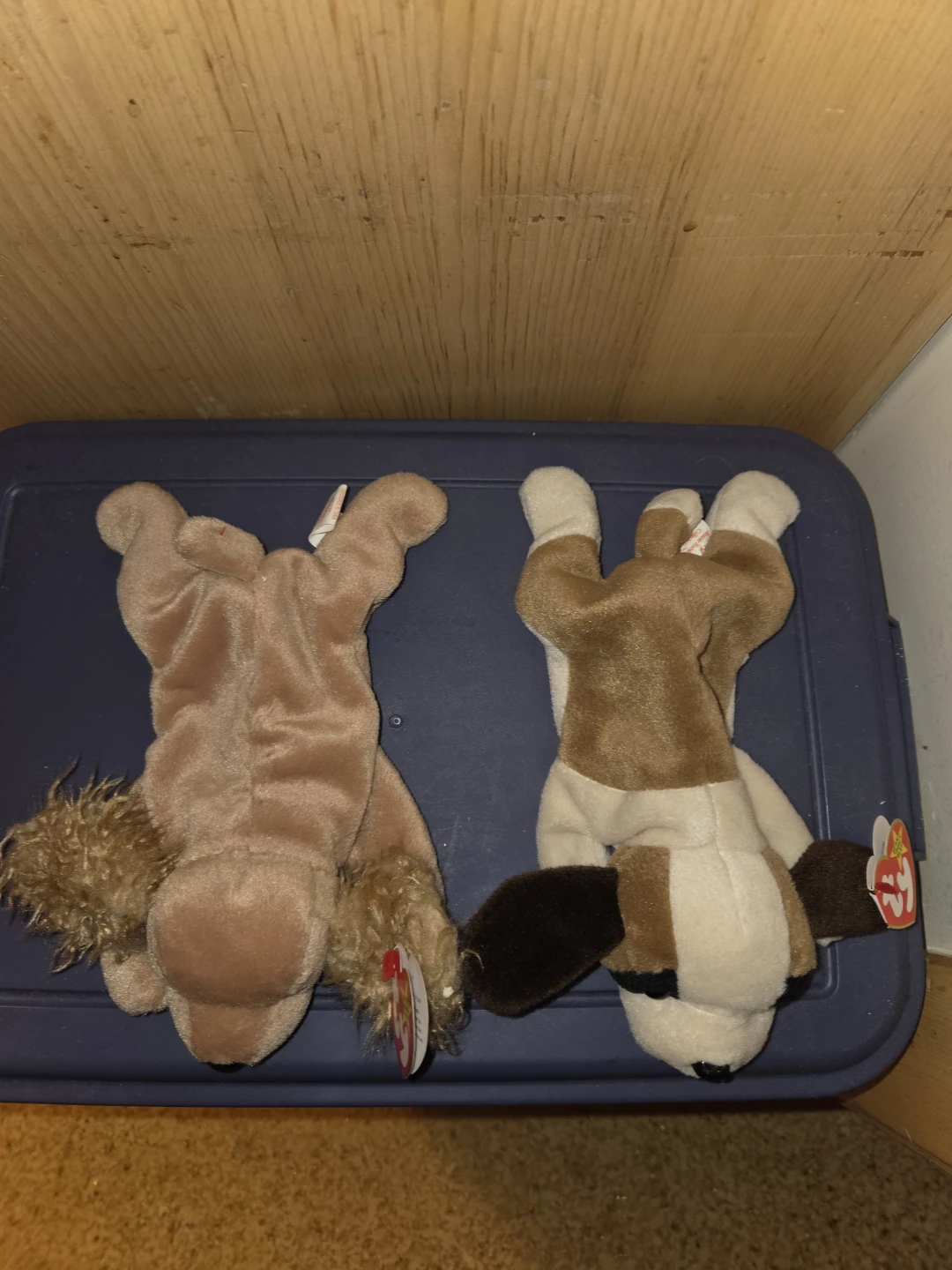 Set of 2 Beanie Babies Plush Dogs